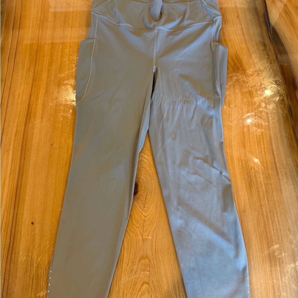 Lululemon Gray High-Waisted Leggings